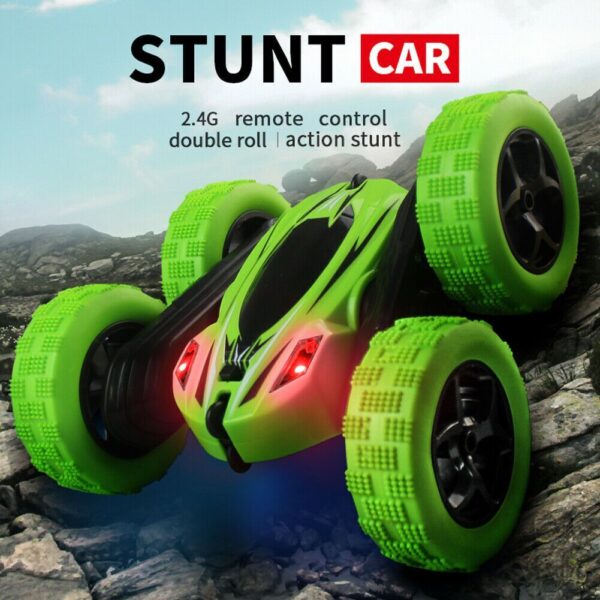 Remote Control Car, 360° Rotate Stunt Car RC 4WD High Speed Off-Road - Image 2