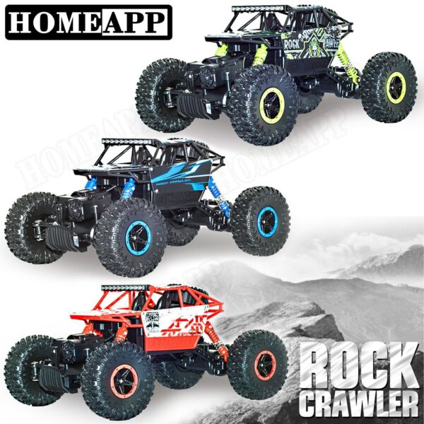 2.4G Radio Remote Control Rock Crawler Drive RC Car - Image 2