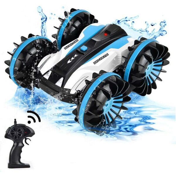 2 In 1 Amphibious Remote Control Off-road Truck Boat 4WD 6CH - Image 2